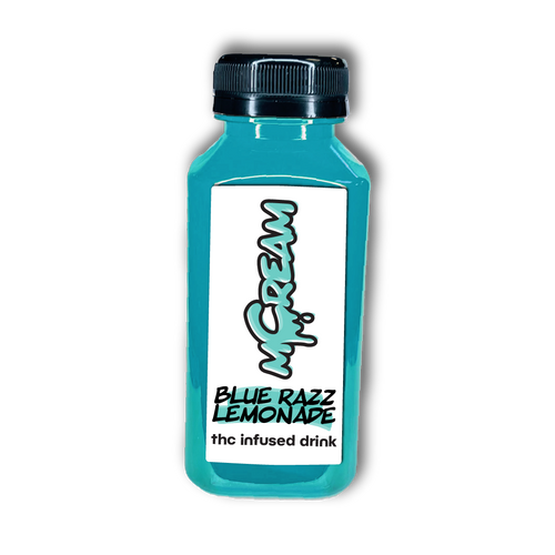 THC Blue Razz Drink | Fast-Acting by mCream – mCream edibles